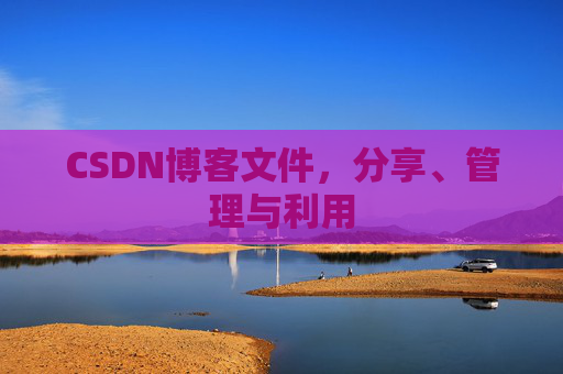 CSDN博客文件，分享、管理与利用